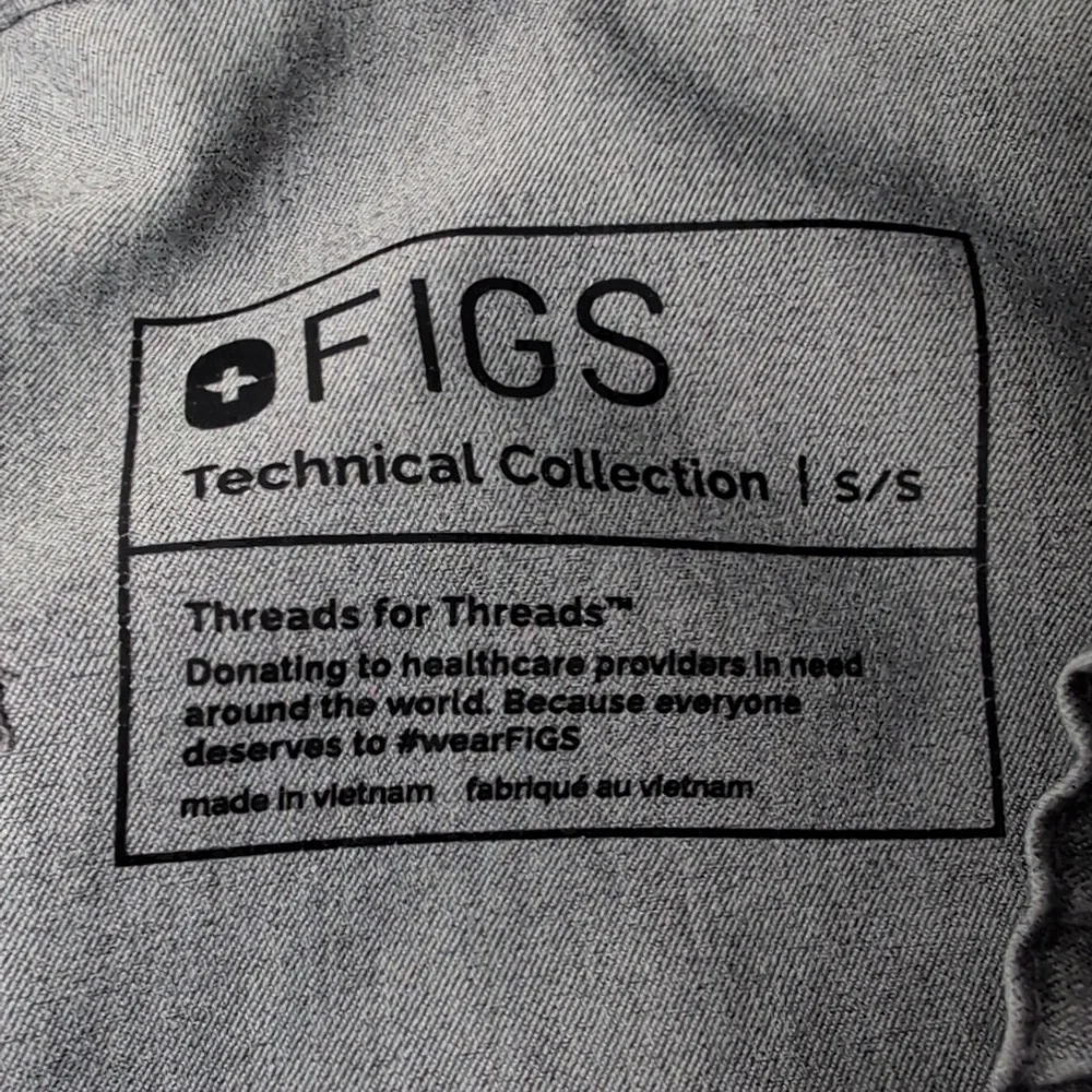 Figs Picaso Basic Scrub Pants In Graphite